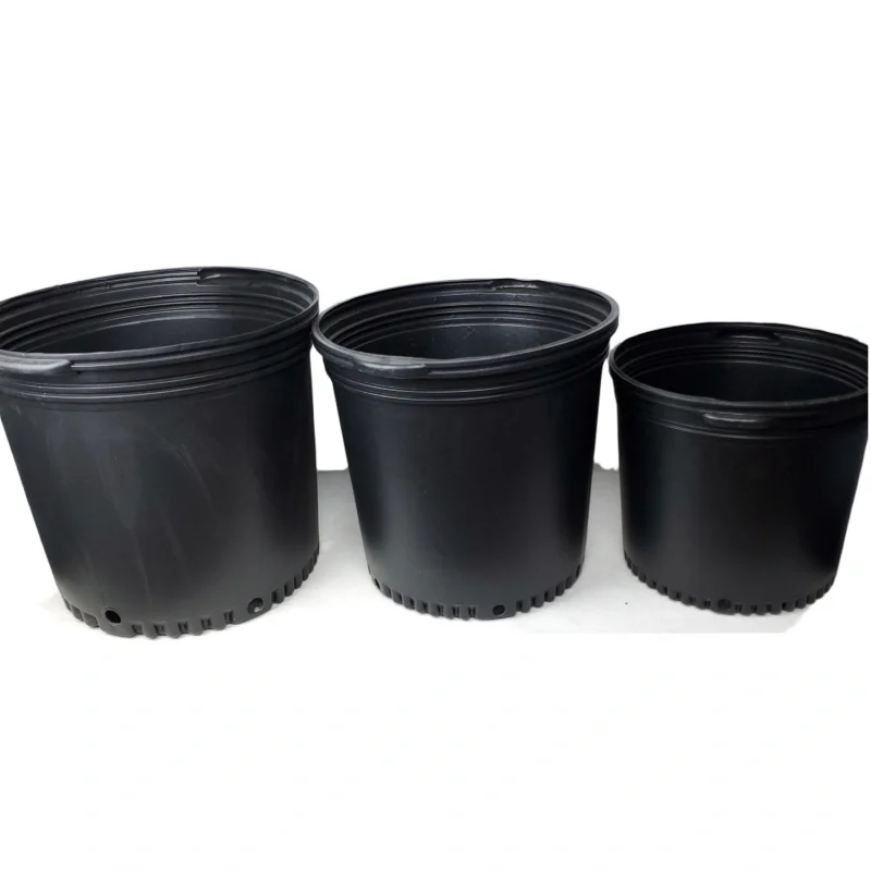 Blow-molded gallon pot